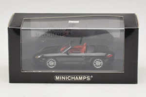 Porsche Boxster 986 S Svart Minichamps 1:43 400062070 Metall — bild 4 av 4