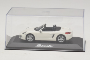 Porsche Boxster 981 Vit Minichamps 1:43 WAP0202000D Metall — bild 4 av 5