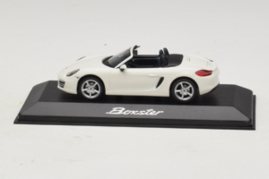 Porsche Boxster 981 Vit Minichamps 1:43 WAP0202000D Metall