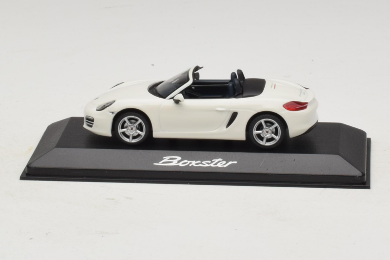Porsche Boxster 981 Vit Minichamps 1:43 WAP0202000D Metall