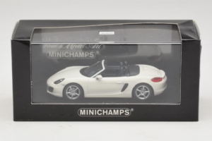 Porsche Boxster 981 Vit Minichamps 1:43 WAP0202000D-R1 Metall — bild 4 av 4