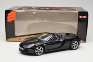 Porsche Carrera GT 980 Svart Maisto 1:18 36622 Metall — bild 8 av 8