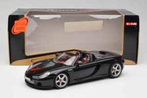 Porsche Carrera GT Svart Maisto 1:18 36665 Metall — bild 8 av 8