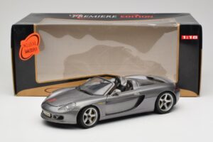 Porsche Carrera GT Grå Metallic Maisto 1:18 36622-R1 Metall — bild 8 av 8