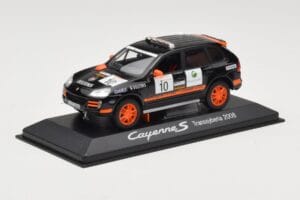 Porsche Cayenne 955 S Transsyberia #10 Svart Orange 2008 Minichamps 1:43 WAP02001819 Metall — bild 2 av 4