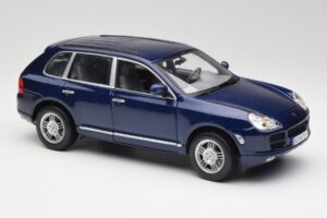 Porsche Cayenne S 9PA Dark Sea Blå Metallic Maisto 1:18 31635 Metall — bild 6 av 8