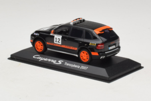 Porsche Cayenne S #12 Transsyberia 2007 Svart Orange Minichamps 1:43 WAP02000918 Metall — bild 3 av 5