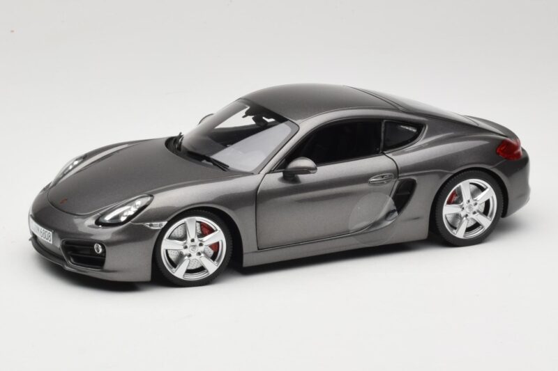 Porsche Cayman 981 S Grå Minichamps 1:18 WAP0210070D Metall