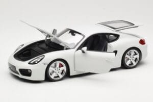 Porsche Cayman 981 Vit Minichamps 1:18 113062221 Metall — bild 3 av 8