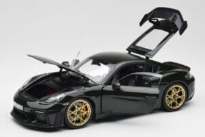 Porsche Cayman GT4 RS 982 Weissach Package Brewster Green Norev 1:18 187250 Metall — bild 2 av 8
