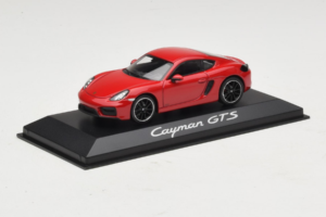 Porsche Cayman 981 GTS Röd Minichamps 1:43 WAP0200150E Metall — bild 2 av 5