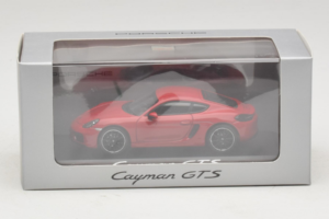 Porsche Cayman 981 GTS Röd Minichamps 1:43 WAP0200150E Metall — bild 5 av 5