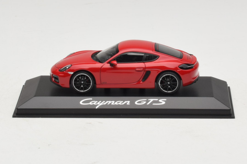 Porsche Cayman 981 GTS Röd Minichamps 1:43 WAP0200150E Metall