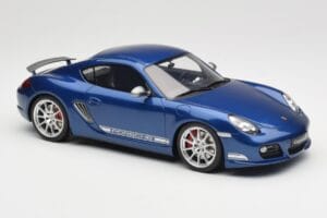 Porsche Cayman R 987.2 Aqua Blue Metallic GT Spirit 1:18 GT901 Resin — bild 4 av 6