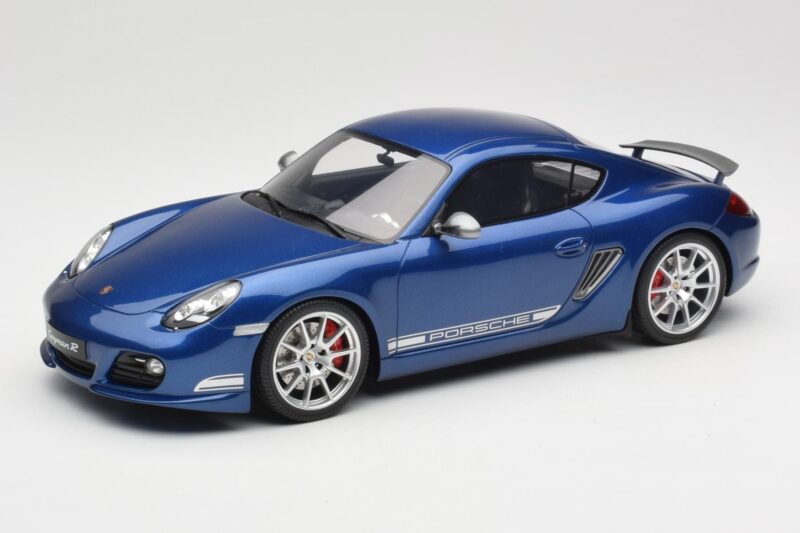 Porsche Cayman R 987.2 Aqua Blue Metallic GT Spirit 1:18 GT901 Resin