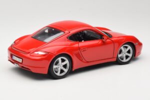Porsche Cayman S 987.2 Röd Maisto 1:18 31122 Metall — bild 3 av 8