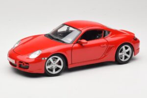 Porsche Cayman S 987.2 Röd Maisto 1:18 31122 Metall