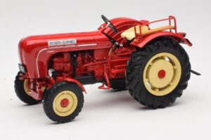 Porsche-Diesel Super Traktor Hofherr Schrantz Röd Minichamps 1:18 109183071 Metall