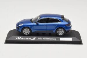 Porsche Macan 95B S Blå World Premiere Minichamps 1:43 WAP0201550E Metall