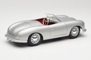 Porsche No. 1 356 Roadster Fish Silver Maisto 1:18 31853 Metall — bild 3 av 8