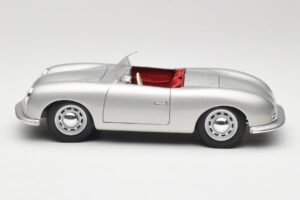 Porsche No. 1 356 Roadster Fish Silver Maisto 1:18 31853 Metall — bild 4 av 8