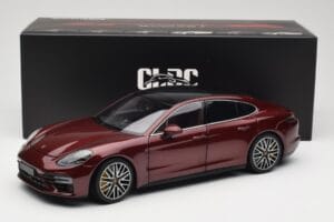 Porsche Panamera 971 Turbo S Röd Metallic Minichamps 1:18 113061077 Metall — bild 8 av 8