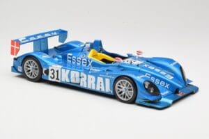 Porsche RS Spyder LMP2 #31 Team Essex C. Elgaard / J. Nielsen / K. Poulsen 24 Hours of Le Mans 2008 Norev 1:18 187519 Metall — bild 4 av 6