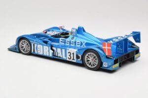 Porsche RS Spyder LMP2 #31 Team Essex C. Elgaard / J. Nielsen / K. Poulsen 24 Hours of Le Mans 2008 Norev 1:18 187519 Metall — bild 5 av 6