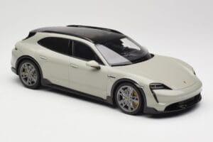 Porsche Taycan Cross Turismo Turbo S Chalk Grey Minichamps 1:18 155069302 Metall — bild 4 av 6
