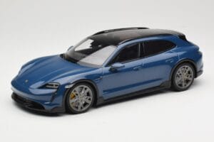 Porsche Taycan J1 Turbo S Cross Turismo Blå Minichamps 1:18 155069301 Metall