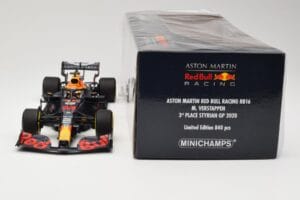 Red Bull Racing RB16 #33 M. Verstappen 3rd Place Styrian GP 2020 Minichamps 1:18 110200233 Metall — bild 6 av 6