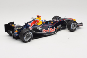Red Bull RB1 Cosworth #14 D. Coulthard Red Bull Racing Showcar 2005 Minichamps 1:18 100050084 Metall — bild 2 av 7