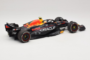 Red Bull RB19 #11 S. Perez Oracle Red Bull Racing Saudi Arabian Grand Prix Winner 2023 Minichamps 1:18 110230111 Resin — bild 2 av 6