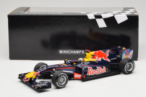 Red Bull RB6 Renault #5 S. Vettel Red Bull Racing Brazilian Grand Prix Winner 2010 Minichamps 1:18 110100205 Metall — bild 6 av 7