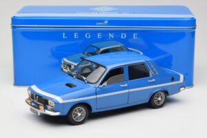 Renault 12 Gordini Blå Solido 1:18 195596 Metall — bild 8 av 8