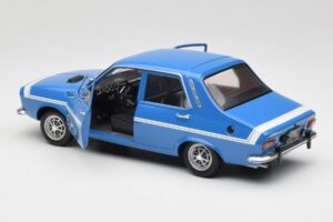 Renault 12 Gordini Blå Solido 1:18 8188 Metall — bild 5 av 8