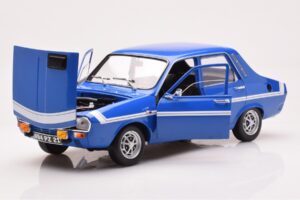 Renault 12 Gordini Utan Stötfångare Bleu de France Norev 1:18 185248 Metall — bild 2 av 8
