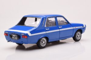 Renault 12 Gordini Utan Stötfångare Bleu de France Norev 1:18 185248 Metall — bild 3 av 8