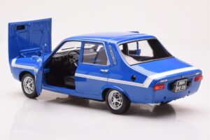 Renault 12 Gordini Utan Stötfångare Bleu de France Norev 1:18 185248 Metall — bild 5 av 8