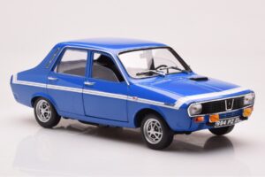 Renault 12 Gordini Utan Stötfångare Bleu de France Norev 1:18 185248 Metall — bild 6 av 8