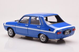 Renault 12 Gordini Utan Stötfångare Bleu de France Norev 1:18 185248 Metall — bild 7 av 8