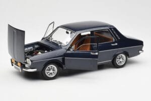 Renault 12 TS Mörkblå Norev 1:18 185214 Metall — bild 2 av 8