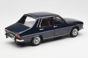 Renault 12 TS Mörkblå Norev 1:18 185214 Metall — bild 3 av 8