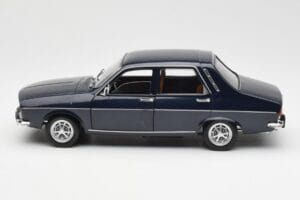 Renault 12 TS Mörkblå Norev 1:18 185214 Metall — bild 4 av 8