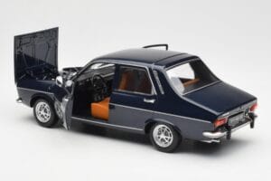 Renault 12 TS Mörkblå Norev 1:18 185214 Metall — bild 5 av 8