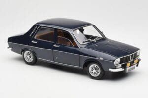 Renault 12 TS Mörkblå Norev 1:18 185214 Metall — bild 6 av 8
