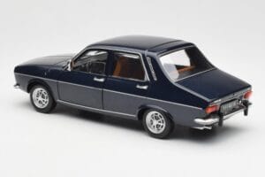 Renault 12 TS Mörkblå Norev 1:18 185214 Metall — bild 7 av 8