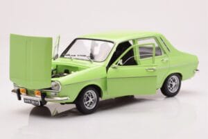 Renault 12 TS Ljusgrön Norev 1:18 185247 Metall — bild 2 av 8