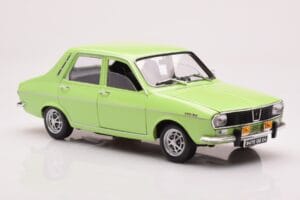 Renault 12 TS Ljusgrön Norev 1:18 185247 Metall — bild 6 av 8