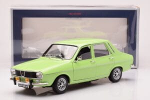 Renault 12 TS Ljusgrön Norev 1:18 185247 Metall — bild 8 av 8